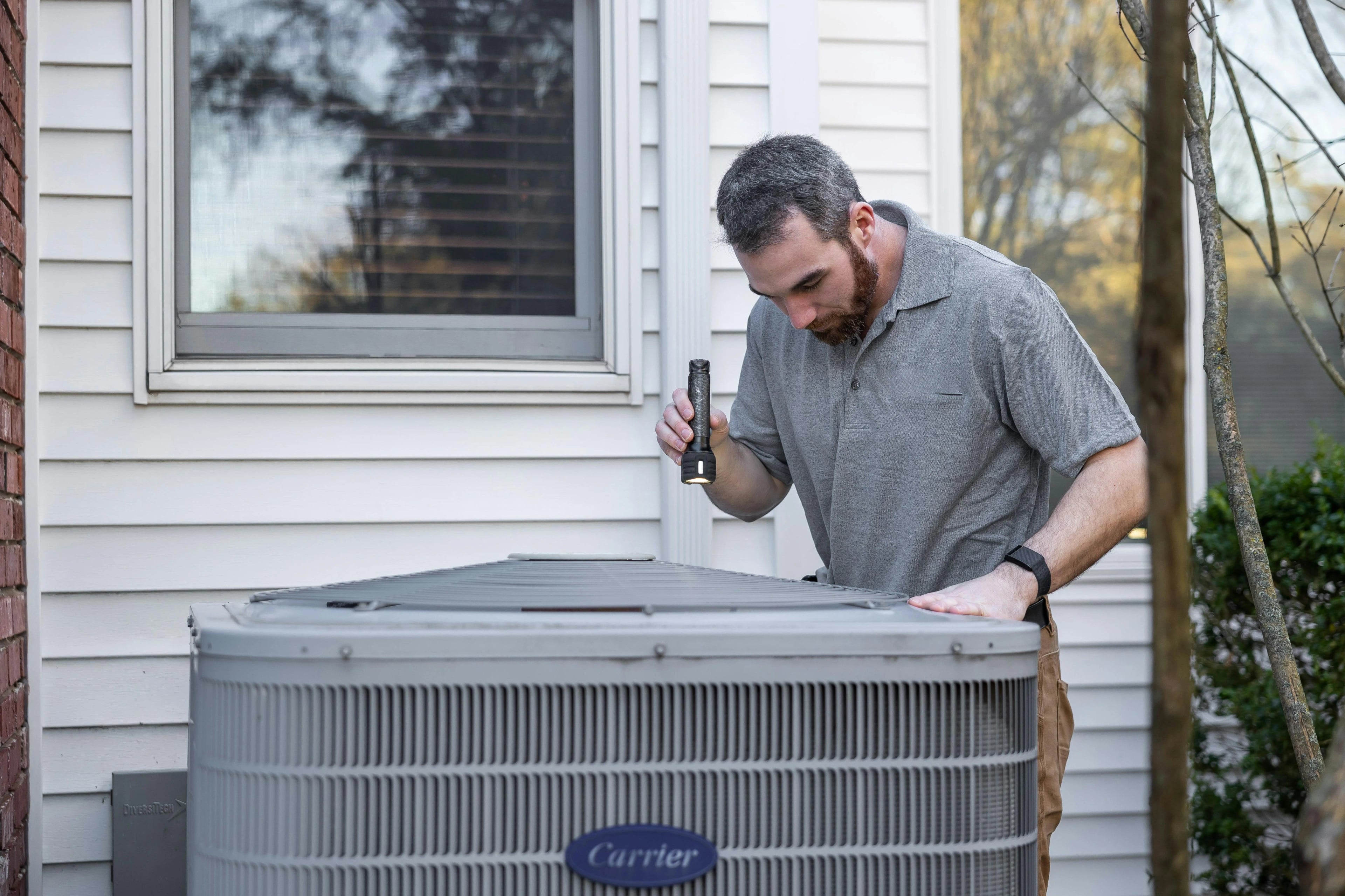 HVAC Technicians professional at work